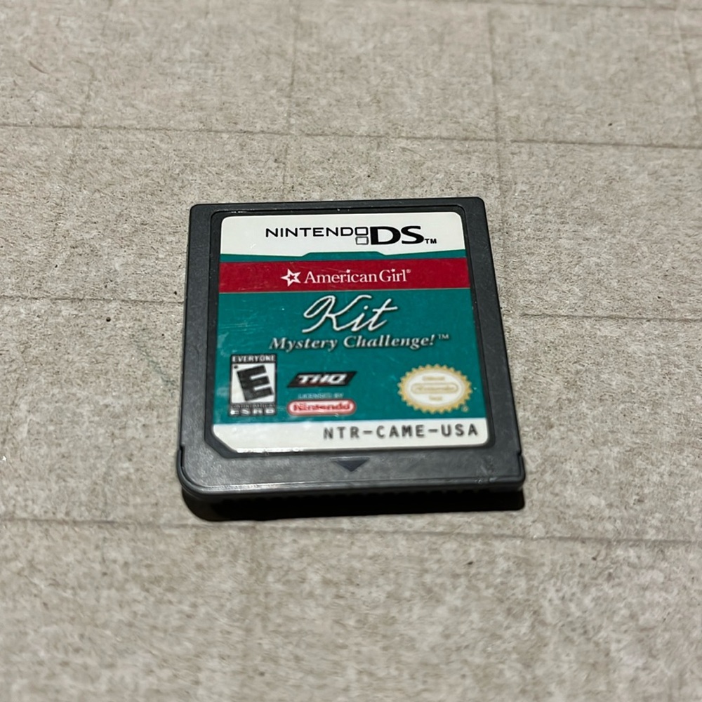 American Girl Kit Mystery Challenge - Nintendo DS